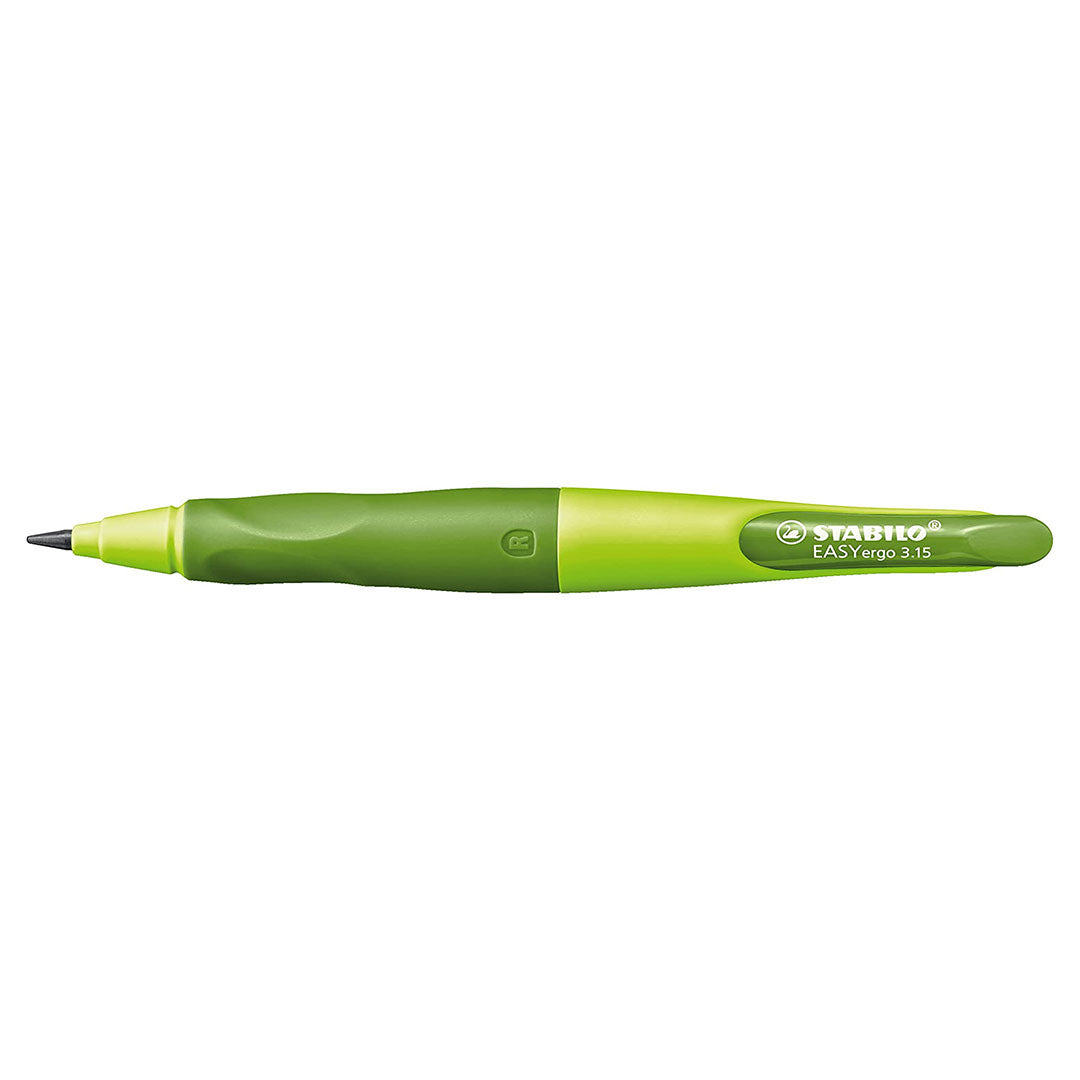 Stabilo | Easyergo Pencil | 3.15 Mechanical Pencil | Right Handed | Light Green / Dark Green Stabilo
